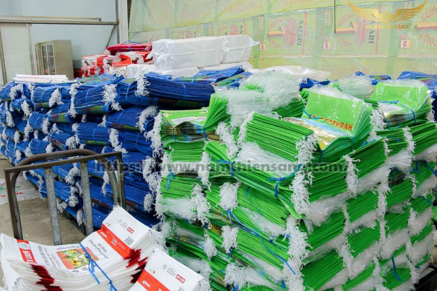 Sản Xuất bao bì gạo xuất khẩu